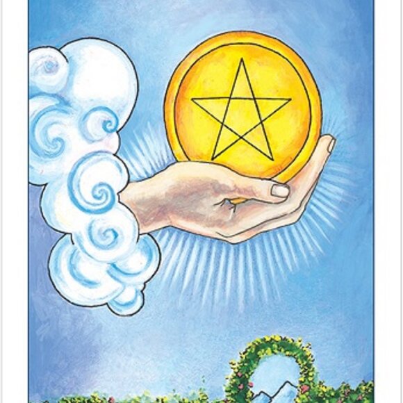 Radiant Rider-Waite Tarot, sat under Texas 100% total solar eclipse April 8, - Picture 7 of 8